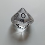 Gem Clear D10 10-Sided Polydice